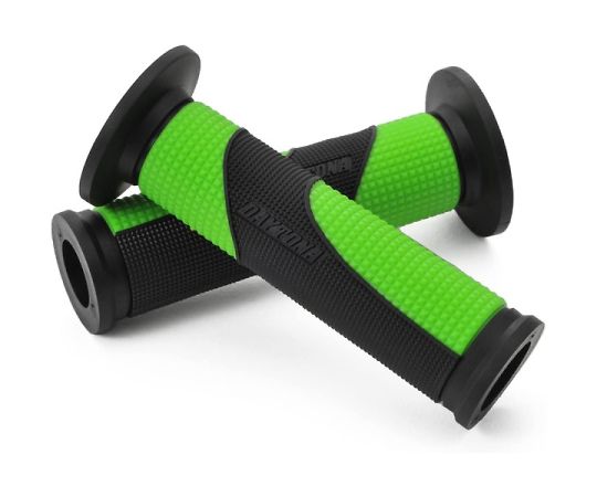 DAYTONA ハンドルグリップ GG-D-TAPERED-BASE ブラック×グリーン 1個 25158