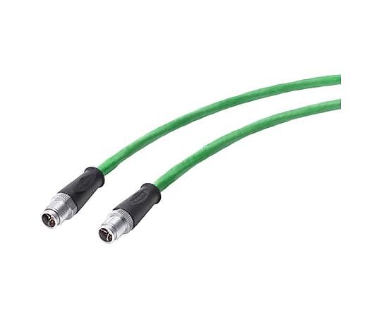 Siemens イーサネットケーブル Siemens イーサネットケーブル, 1.5m, 緑, アルミホイル、スズめっき銅編組 1個 6XV18785HH15