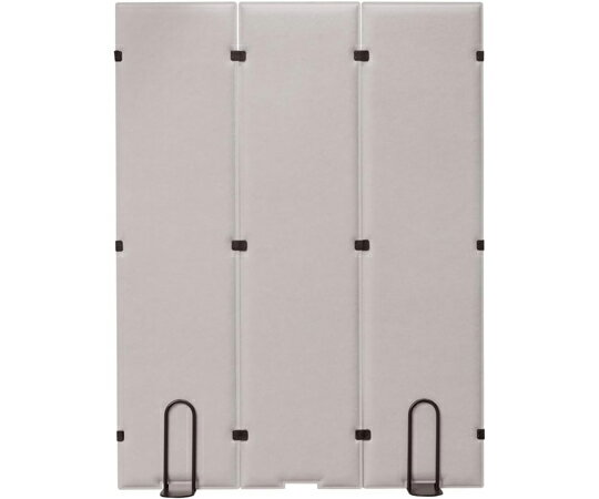 コマイ branCom 3連 吸音パーテション スタンド2個セット 1台 BC3-18045-VFT2