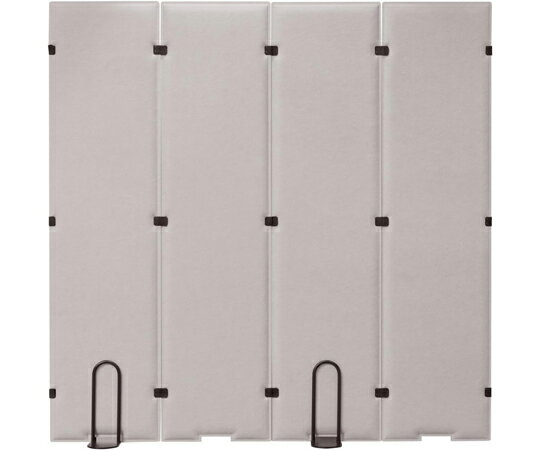 コマイ branCom 4連 吸音パーテション スタンド2個セット 1台 BC4-18045-VFT2