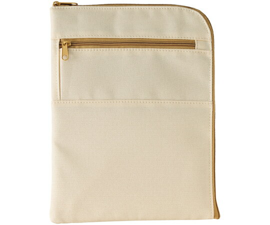 LIHITLAB 御朱印帳ポーチ オフホワイト 1個 A372-1