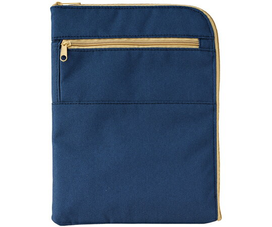 LIHITLAB 御朱印帳ポーチ ネイビー 1個 A372-11