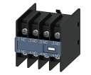 Siemens 補助接点 Siemens 補助スイッチブロック, 4, 3RH2, 型式:3RH29114HA31 1個 3RH29114HA31