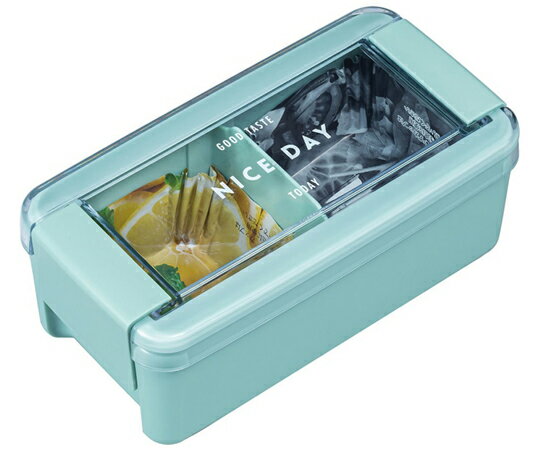 岩崎工業 お弁当箱 イージーケアランチボックス1段 520ml ミント 1個 B-1487