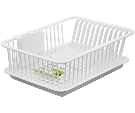 岩崎工業 水切りラック クッキングパル ディッシュドレイナー 1個 K-1354 WH