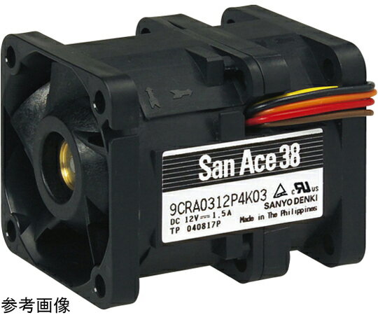 山洋電気 ファンモータ SanAce DC二重反転ファン PWMコントロール機能あり リブなし パルスセンサ □80m..