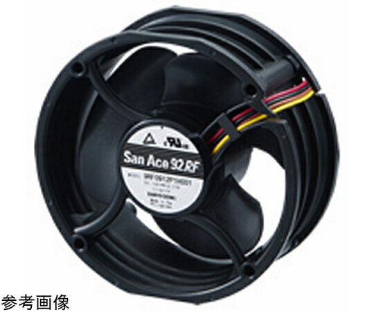 山洋電気 ファンモータ SanAce DCリバーシブルフローファン φ92mm 24V 1個 9RF0924P1H001