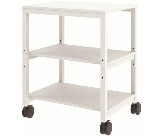 ガイアエデュケーション プリンタラック 3段（D450） 1台 GEFC-PR6045-WH