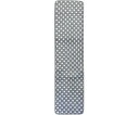 マルナカ ふわもちフランネルキッチンマット ドット 45×180cm グレー 1枚 1889