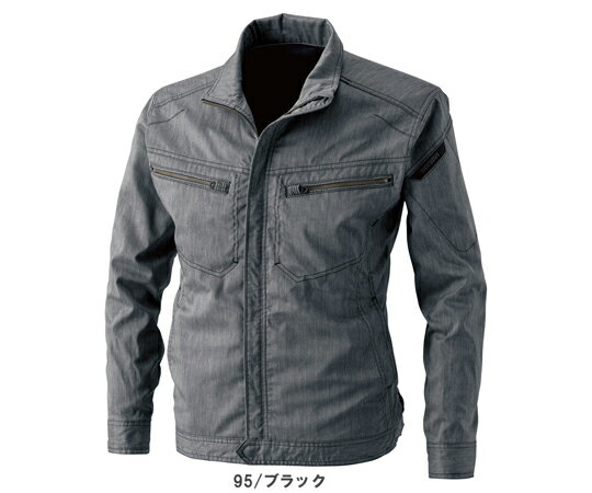 TS DESIGN LIGHTTECロングスリーブジャケット ブラック 3L 1枚 5306