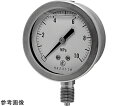 長野計器 φ100 圧力計 グリセリン入圧力計 GV42 R3/8 A枠 1個 GV42-183/0-0.6MPA(4)