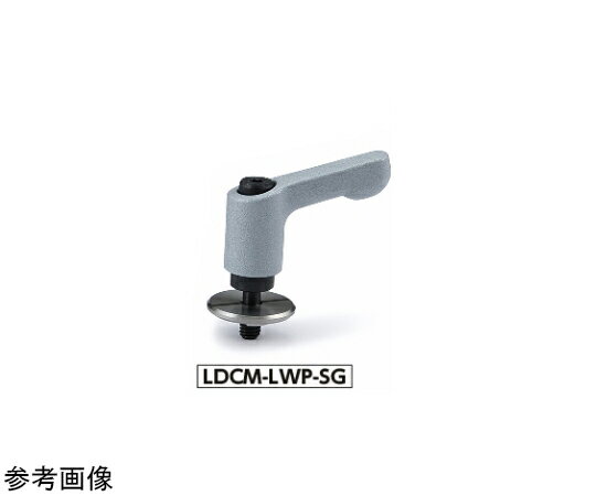 鍋屋バイテック ミニクランプレバー 長穴用座金組み込みタイプ（おねじ） LDCM-LWP 1個 LDCM-5-25-LWP20-SG
