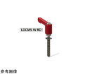 鍋屋バイテック ミニクランプレバー ばね座金組み込みタイプ(おねじ・ステンレス製) LDCMS-W 1個 LDCMS-5-20-W-RD(4)