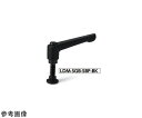 鍋屋バイテック クランプレバー スラストパッドつき(おねじ) LDM-SGB-SBP 1個 LDM-6-32-SGB-SBP21-BK(4)