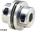 鍋屋バイテック カップリング カプリコン(シングルディスクタイプ) MHSシリーズ 1個 MHS-50C-18-19(4)