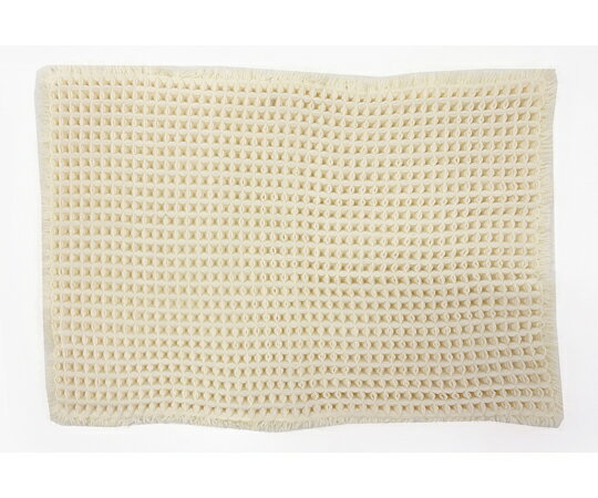 マルナカ ワッフルバスマット 45×60cm アイボリー 1枚 7018