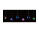 アズワンカタログ製品 LED6連レインボーモチーフカーテンライトスノー 1個 48-63-4-3