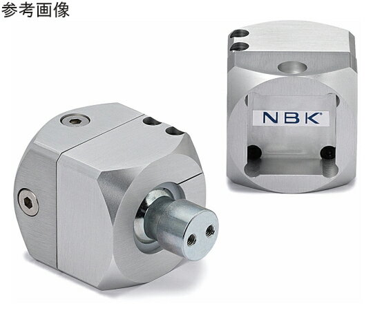 鍋屋バイテック 角度調整・固定部品 ボールジョイント（めねじ2つ穴）・アルミフレーム端面取りつけ DFKWF-AA 1個 DFKWF-60-M6-AA-40(4)