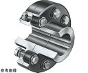 鍋屋バイテック カップリング フランジ形たわみ軸継手 1個 FCL800B