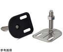 鍋屋バイテック レベリングアジャスタ(おねじ) アンカー固定タイプ 六角頭つき FYAMS-G-V 1個 FYAMS-80-M16-125-G0-VK(4)