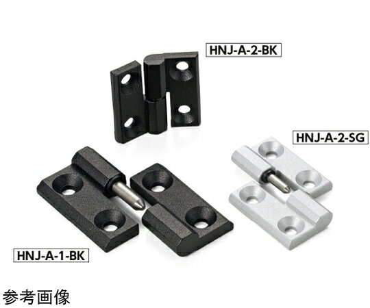 ●本体に厚みがあり、耐久性を高めたオール金属製のヒンジ。●オフセットスタイル。右開き用と左開き用があります。●カラーバリエーションは2色。●オプションで取りつけ用の六角穴付き皿小ねじ（SUSXM7製）を付属します。●ねじ付属サービス（別料金）をご利用の場合はお問い合わせください●タイプ：左開き用●カラー：つや消しシルバー●A：50●B：50●A1：30●B1：30●C：21●d：6.4●H：11.5●h1：6●h2：6.5●質量（g）：83●付属ねじサイズ：M6×16