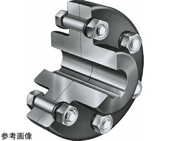 鍋屋バイテック カップリング フランジ形固定軸継手 1個 KCLS140