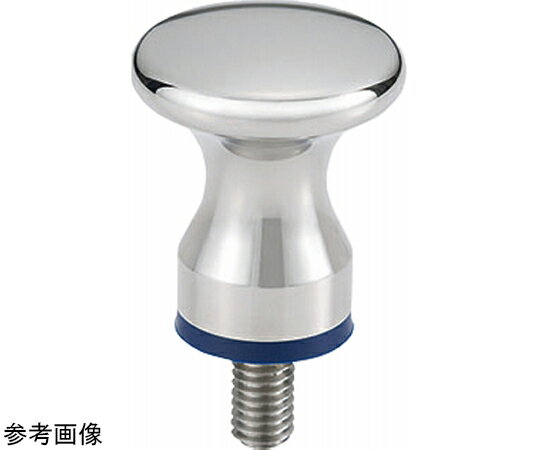 鍋屋バイテック メタルプルノブ（おねじ）- ハイジェニックデザイン KMPMS-A4-HD 1個 KMPMS-25-M6-12-A4-HD