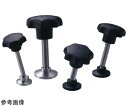 鍋屋バイテック セブンロブノブ・スラストパッドつき KSGMS 1個 KSGMS-40-M8-40-SBP40(4)