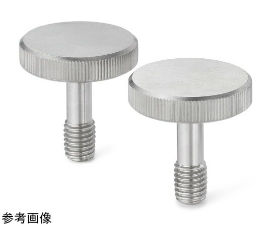 鍋屋バイテック 脱落防止ローレットノブ KUMS-SC 1個 KUMS-36-M10-40-SC