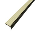 日中製作所 ノンスリップ タイヤ付 アイボリー 穴あき 1000mm 1本 D112U-1H-9