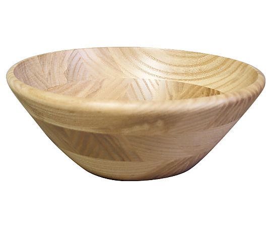 ラ・ルース ホワイトアッシュ サラダボール（ナチュラルカラー）縁丸タイプ 130031 φ200 1個 1922000