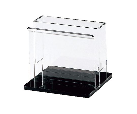 えいむ えいむ アクリル ナフキン＆ブック立て NT-26 黒 1個 1162720