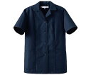 セブンユニフォーム 女性用コート(調理服)AA337-1 13号 ネイビー 1個 2223220