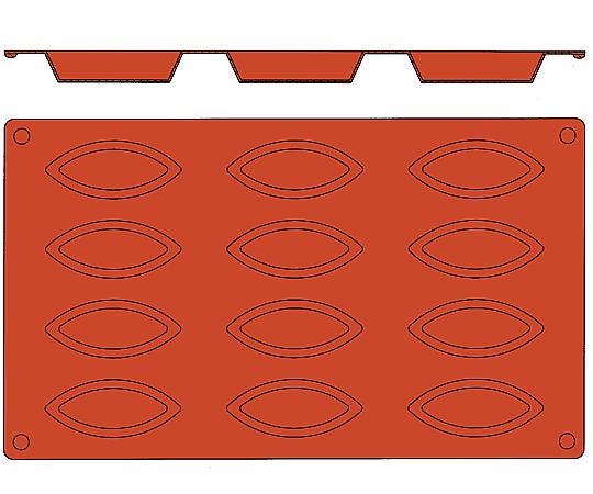 マトファー ガストロフレックス ボート型（1枚）2579.80（12ヶ取） 1枚 7422600