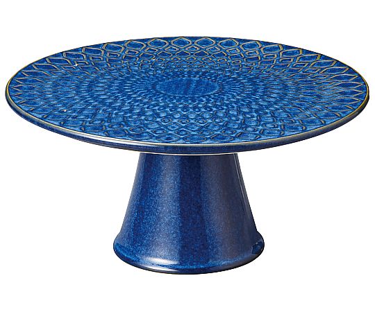 ミヤザキ食器 タルヴィー ケーキスタンド L ブルー TL2609BL 1個 1296460