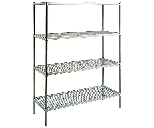 アズワンカタログ製品 キャニオン シェルフ SUS610 5段 PS1900×1070 1個 6338360