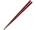 イシダ(キッチン用品) 箸 21cm プレミアムアイ トラディショナルライン 涙雲 漆 1組 19534