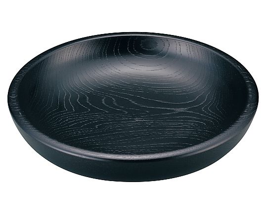 江部松商事 木製サラダボール ハーフ 黒 5吋 HF-401 1個 0909600