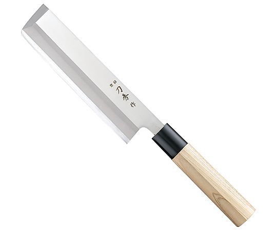 富士カトラリー 刀秀作 モリブデンバナジウム鋼 角型薄刃（左用）FC-376 19.5cm 1個 1240130