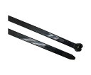 RS PRO 結束バンド 102mm x 2.4 mm 黒 ナイロン 66 1袋(100個入) 1袋(100個入) 209-8130