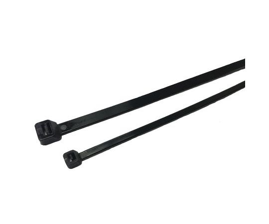 RS PRO 結束バンド 380mm x 7.6 mm 黒 ナイロン 66 1袋（100個入） 1袋(100個入) 224-3153