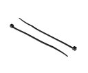 RS PRO 結束バンド 100mm x 2.5 mm 黒 ナイロン 66 1袋(250個入) 1袋(250個入) 269-1770
