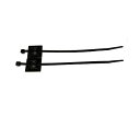 RS PRO 結束バンド 黒 ナイロン 66 1袋(50個入) 1袋(50個入) 220-6249