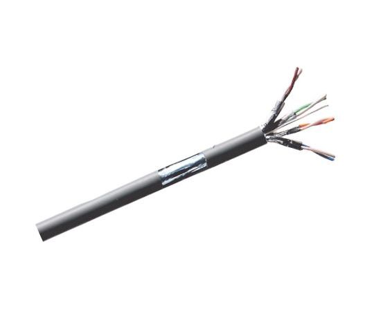 RS PRO イーサネットケーブル 100m グレー U/FTP 1リール(100m入) 209-7611