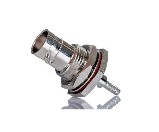 RS PRO 同軸コネクタ ジャック パネルマウント BNCコネクタ 1個 246-9456