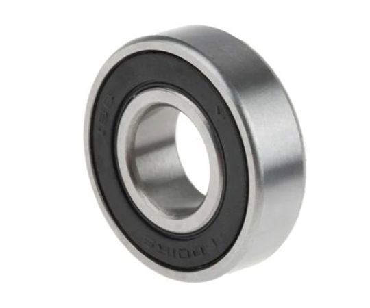 RS　Pro RS PRO ボールベアリング15mm24mm 単列深溝ボールベアリング 1袋（10個入） 1袋(10個入) 261-2650●内径：15mm●外径：24mm●レース幅：5mm●ボールベアリングタイプ：単列深溝ボールベアリング●シーリング配置：両面シール●ベアリングクリアランス：CN●材料：スチール●ボール材質：鋼●ケージ材質：鋼●行数：1●静定格荷重：800N●動定格荷重：1.56kN●ボアタイプ：パラレル●ベアリングシリーズ：8 極薄セクション●レース素材：スチール●RS PROシールドグルーブ1列ベアリング. このRS PROシリーズの単列深溝ボールベアリングは、汎用性および全体的に高い性能を発揮します。RS PROシール付きボールベアリングには、2つの合成ゴムシールが付いており、ベアリングに汚れやその他の物体が侵入しないようにします。これらのボールベアリングは、主に内側リングが回転する場所での使用を目的としています。 このRS PROシリーズでは、3 → 50mmの内径を用意しています。非常に多様なサイズが用意されているため、用途に適したボールベアリングが見つかります。. 特長. ;ul＆gt; ;li＆gt;内リング、外リング、ケージ、ボールベアリング ;/li＆gt; ;li＆gt;深い溝 ;/li＆gt; ;li＆gt;シール付き ;/li＆gt; ;li＆gt;材質： スチール ;/li＆gt; ;li＆gt;高性能低負荷及び高負荷容量 ;/li＆gt; ;li＆gt;内側リングが回転する場所での使用向け ;/li＆gt; ;/ul＆gt;. 重要な注意事項. よくある質問. ;I＆gt;シール付きボールベアリングを選択する理由 ;/I＆gt; シール付きボールベアリングは、ボールベアリング機構にほこりや汚れが侵入する危険性を低減して、信頼性を高めています。また、ベアリング内に潤滑剤を保持して、より長くスムーズな動作を維持します。 ;I＆gt;深溝ボールベアリングを選択する理由 ;/I＆gt; このタイプのボールベアリングは、その汎用性のために最も一般的です。高速に最適で、半径方向の積載荷重への対応に優れ、メンテナンスはほとんど必要ありません。「深溝」は、レース（ボールが収まる溝）を指します。したがって、内側リングと外側リングの間隔がボールの直径よりも広くなります。これはゴムシール用のスペースを残します。