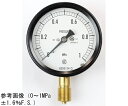 長野計器 密閉型圧力計(75Φ) 立形A枠 蒸気用 1.6MPa 検査証明書付 1個 BC10-131(4)