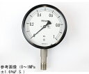 長野計器 密閉型圧力計(100Φ) 立形A枠 3MPa 検査証明書付 1個 BE10-183(4)