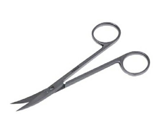 日本フリッツメディコ 形成特殊剪刀（糸切剪刀）14cm 曲 1本 B992-034