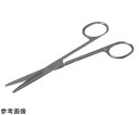 日本フリッツメディコ メーヨ外科剪刀 17cm 直 1本 BS-1015